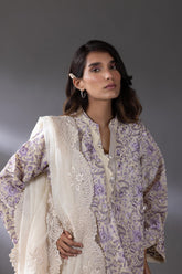 Stitched Lawn Embroidered Shirt